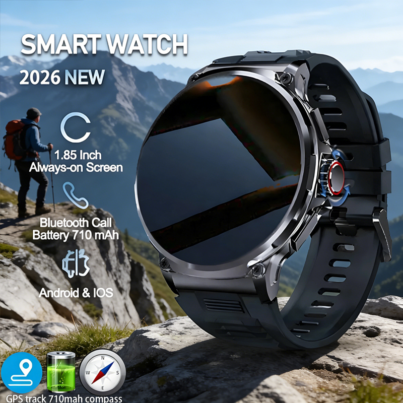 Outdoor Adventure Reservations - Reloj Inteligente Deportivo para Hombre, 710