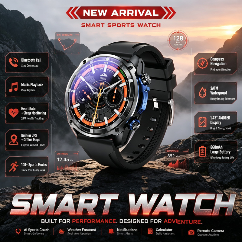 Outdoor Adventure Reservations - Nuevo Reloj Inteligente DT G1 2026
