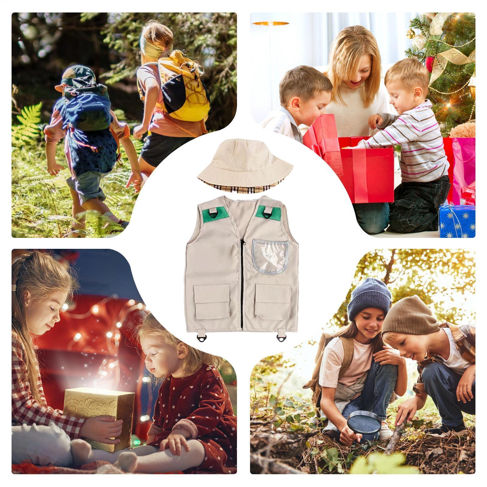 Chaleco y Sombrero de Explorad - Outdoor Adventure Activities For Kids reseña y precio