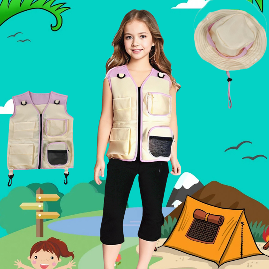 Chaleco de explorador para niñ - Outdoor Adventure Activities For Kids reseña y precio