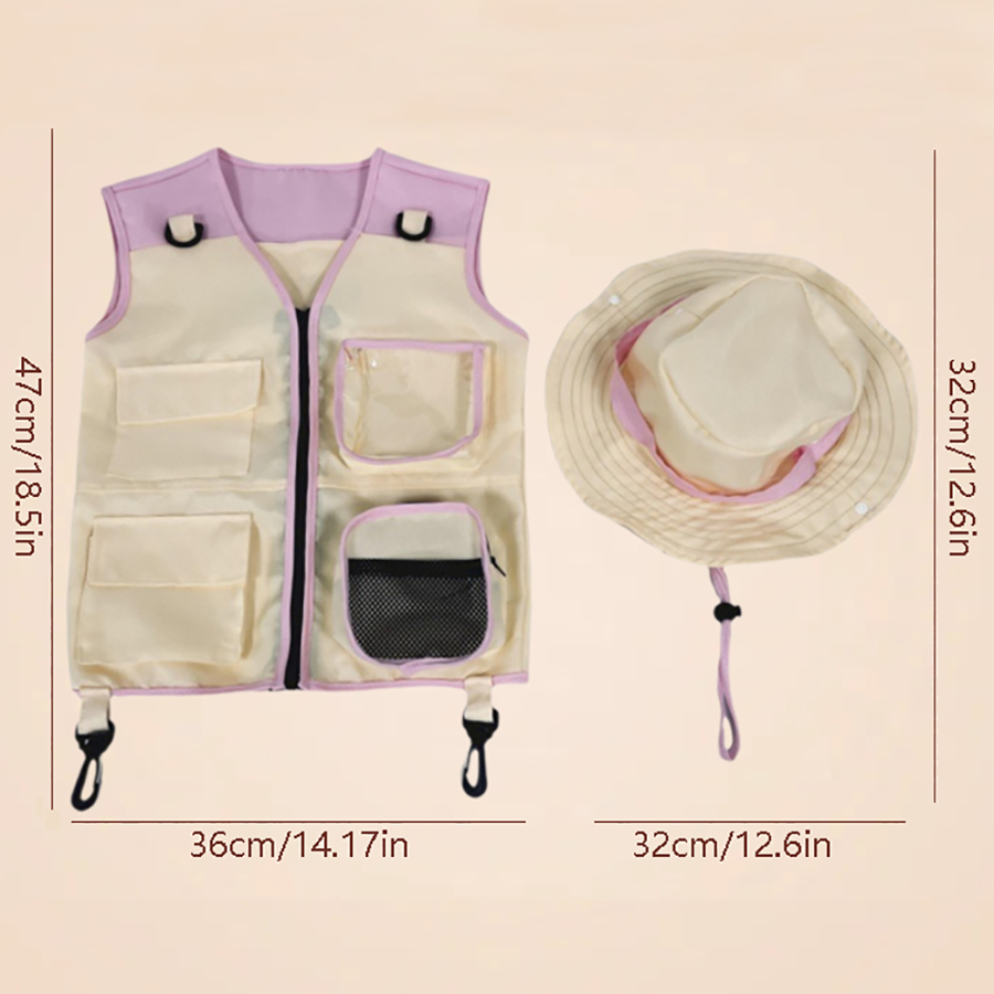 Chaleco de explorador para niñ - Outdoor Adventure Activities For Kids reseña y precio