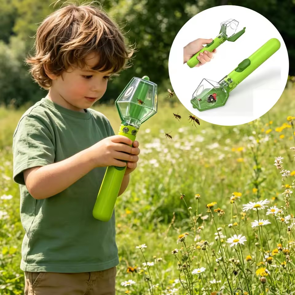 Atrapa insectos portátil con l - Outdoor Adventure Educator reseña y precio