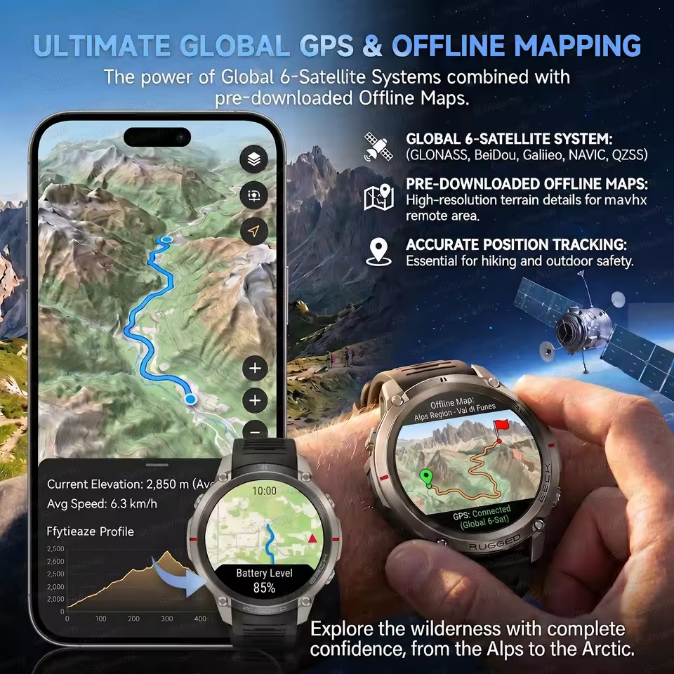 Nuevo Reloj Inteligente Deport - Outdoor Adventure Reservations reseña y precio