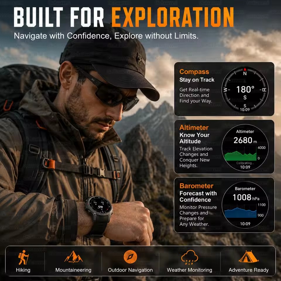 Nuevo Reloj Inteligente Deport - Outdoor Adventure Reservations reseña y precio