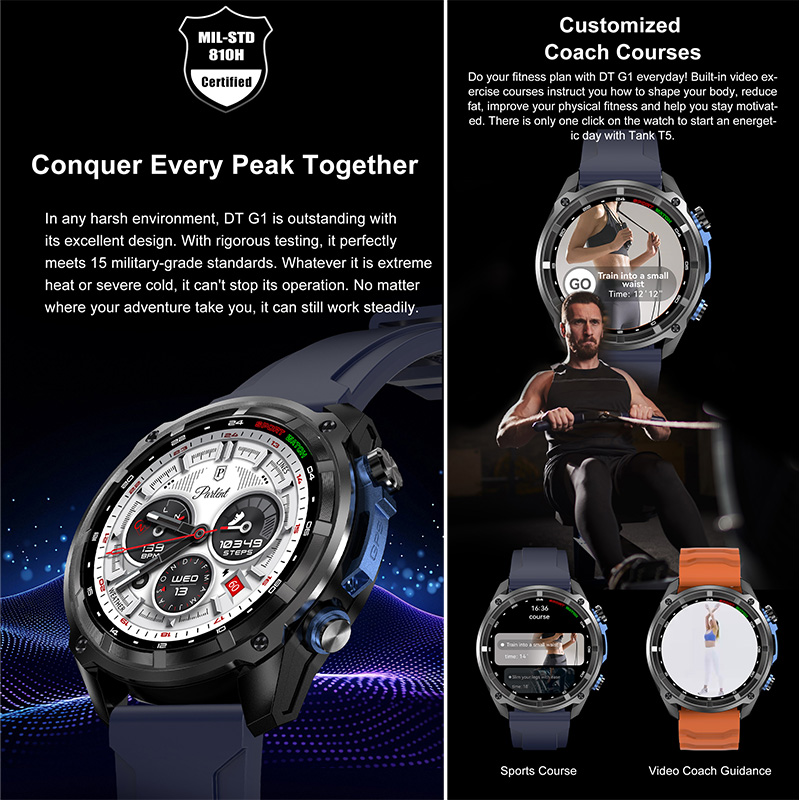 Nuevo Reloj Inteligente DT G1  - Outdoor Adventure Reservations reseña y precio